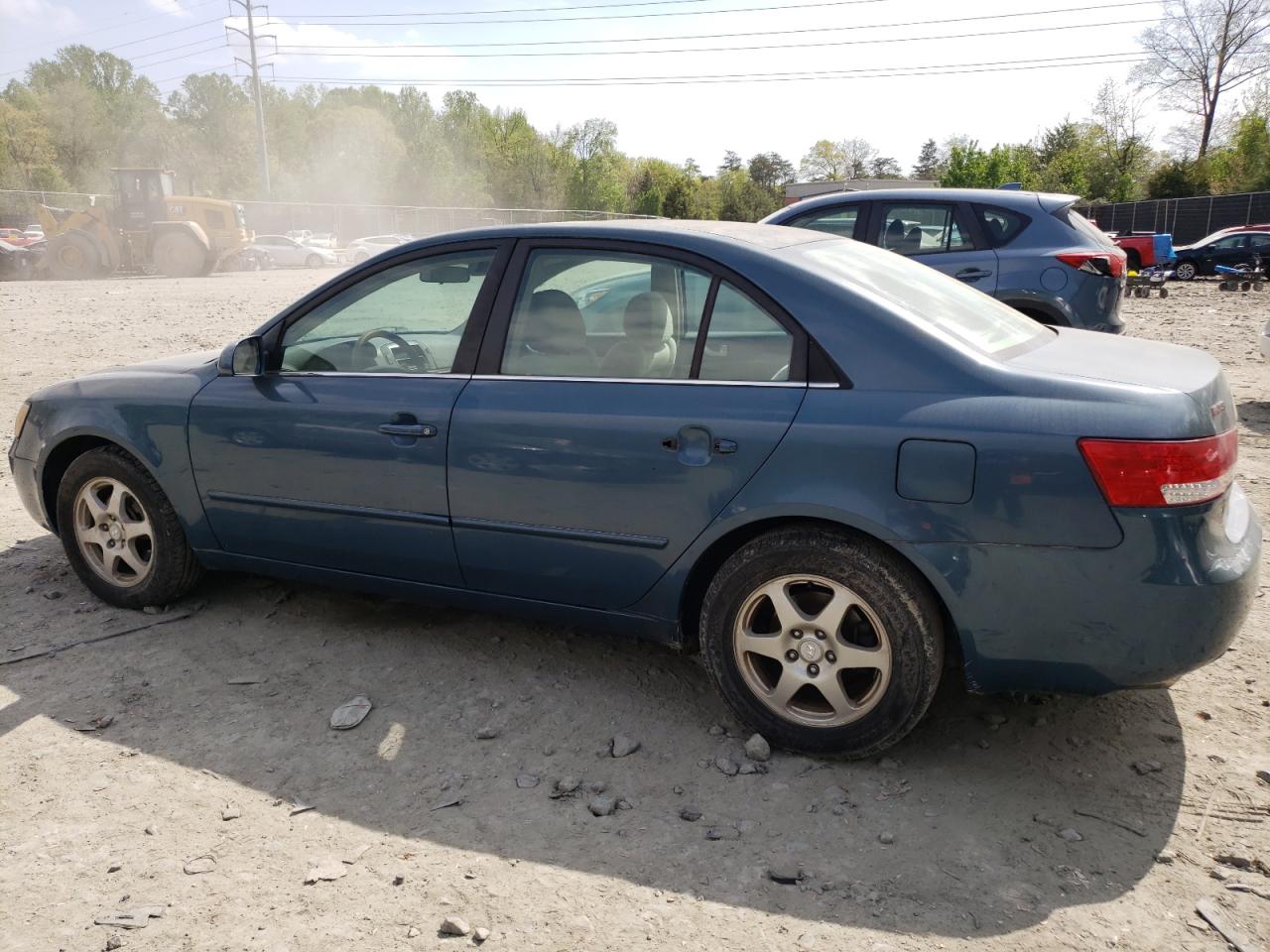 2006 Hyundai Sonata Gls Blue vin: 5NPEU46F86H153461