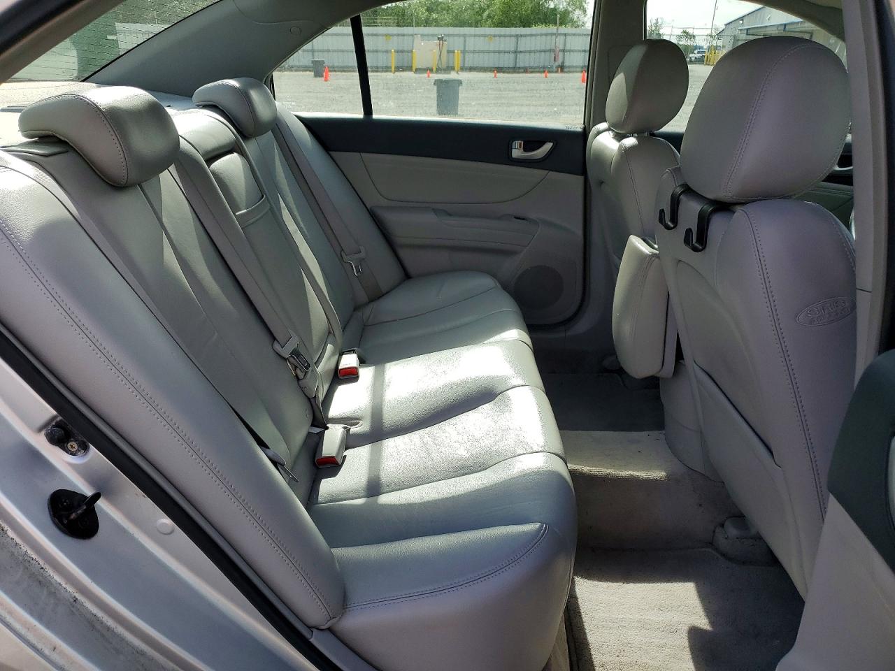 2007 Hyundai Sonata Se Silver vin: 5NPEU46F87H168107