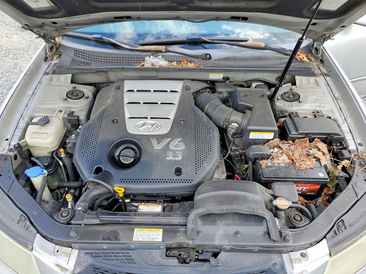 2007 Hyundai Sonata Se Silver vin: 5NPEU46F87H168107
