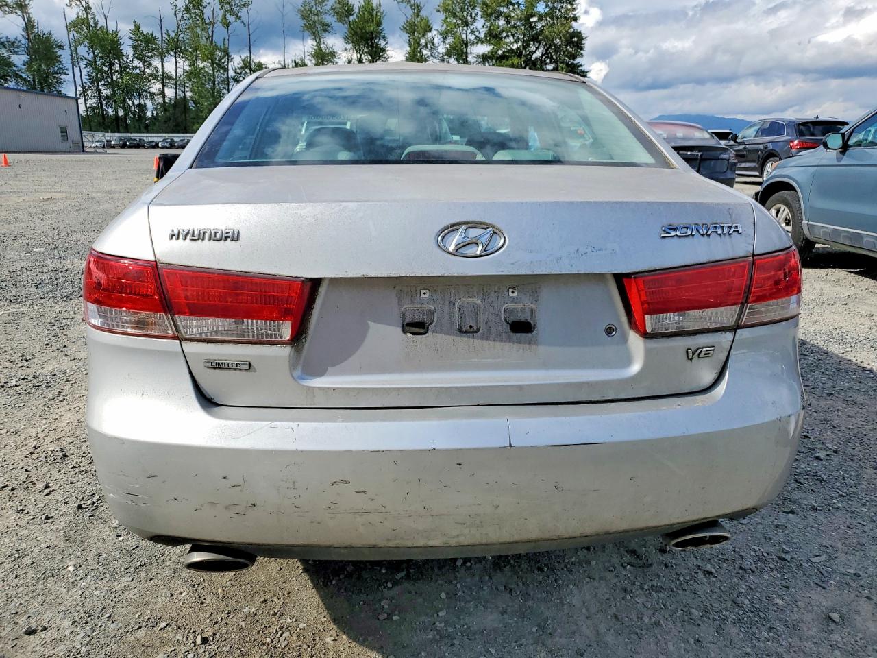 2007 Hyundai Sonata Se Silver vin: 5NPEU46F87H168107