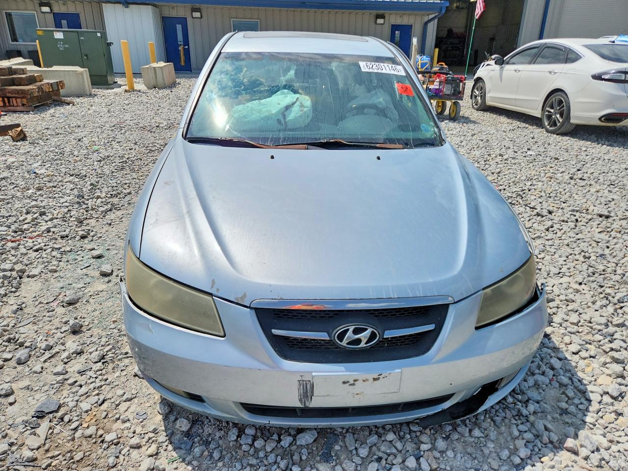 2007 Hyundai Sonata Se Серебряный vin: 5NPEU46F87H175817