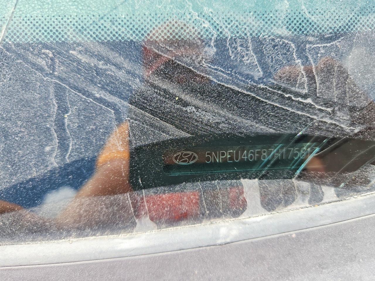 2007 Hyundai Sonata Se Серебряный vin: 5NPEU46F87H175817