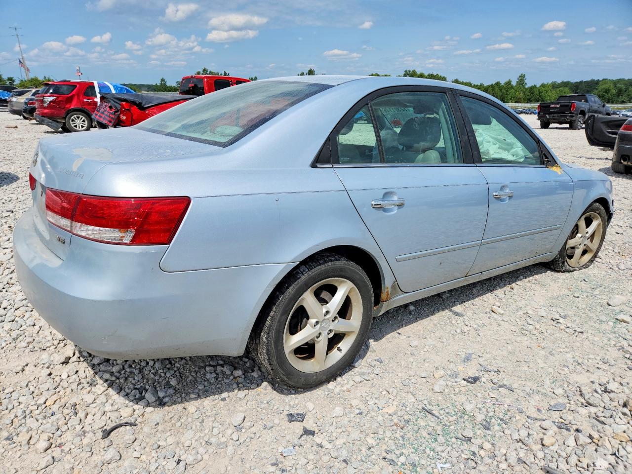 2007 Hyundai Sonata Se Серебряный vin: 5NPEU46F87H175817