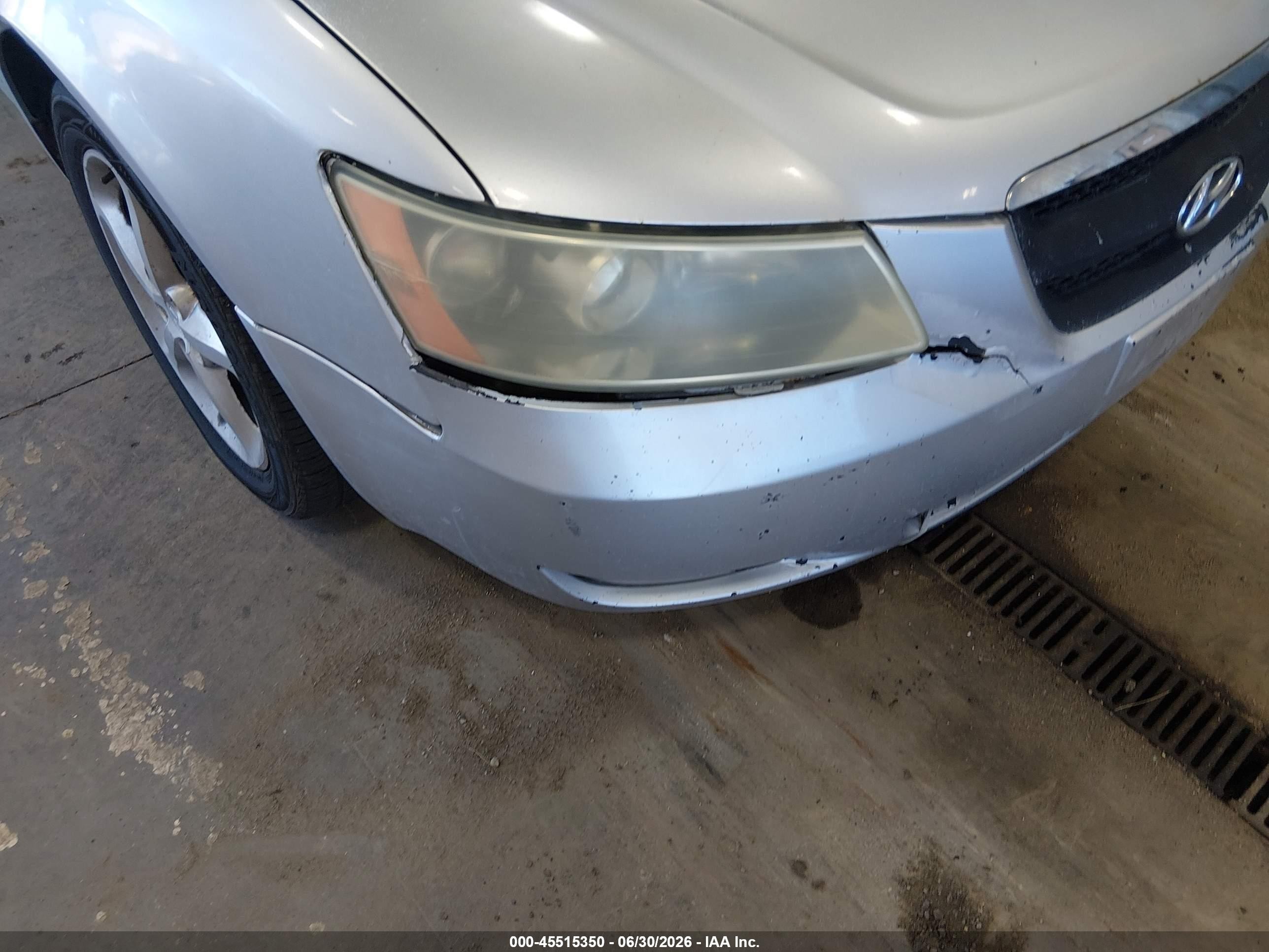 2007 Hyundai Sonata Limited/limited W/xm/se/se W/xm Gray vin: 5NPEU46F87H182363