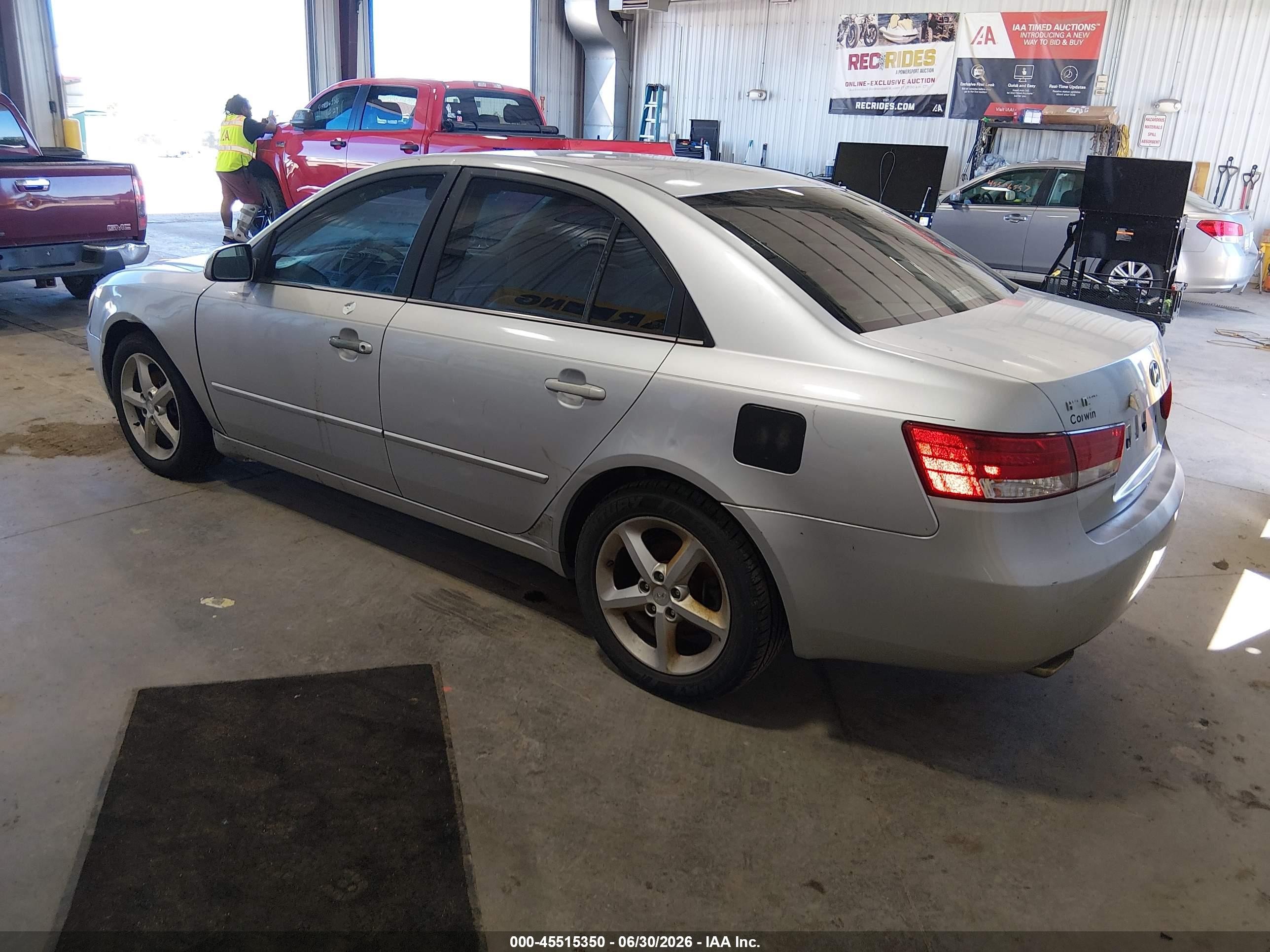 2007 Hyundai Sonata Limited/limited W/xm/se/se W/xm Gray vin: 5NPEU46F87H182363