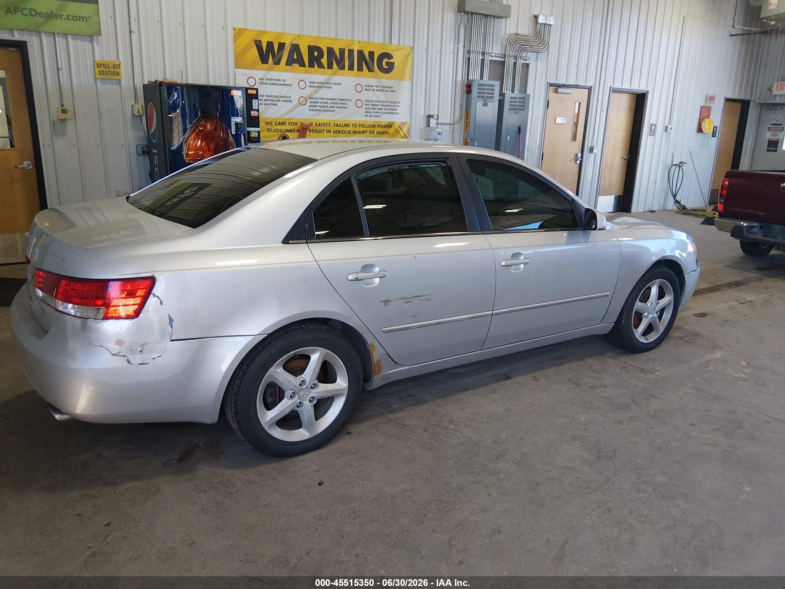2007 Hyundai Sonata Limited/limited W/xm/se/se W/xm Gray vin: 5NPEU46F87H182363