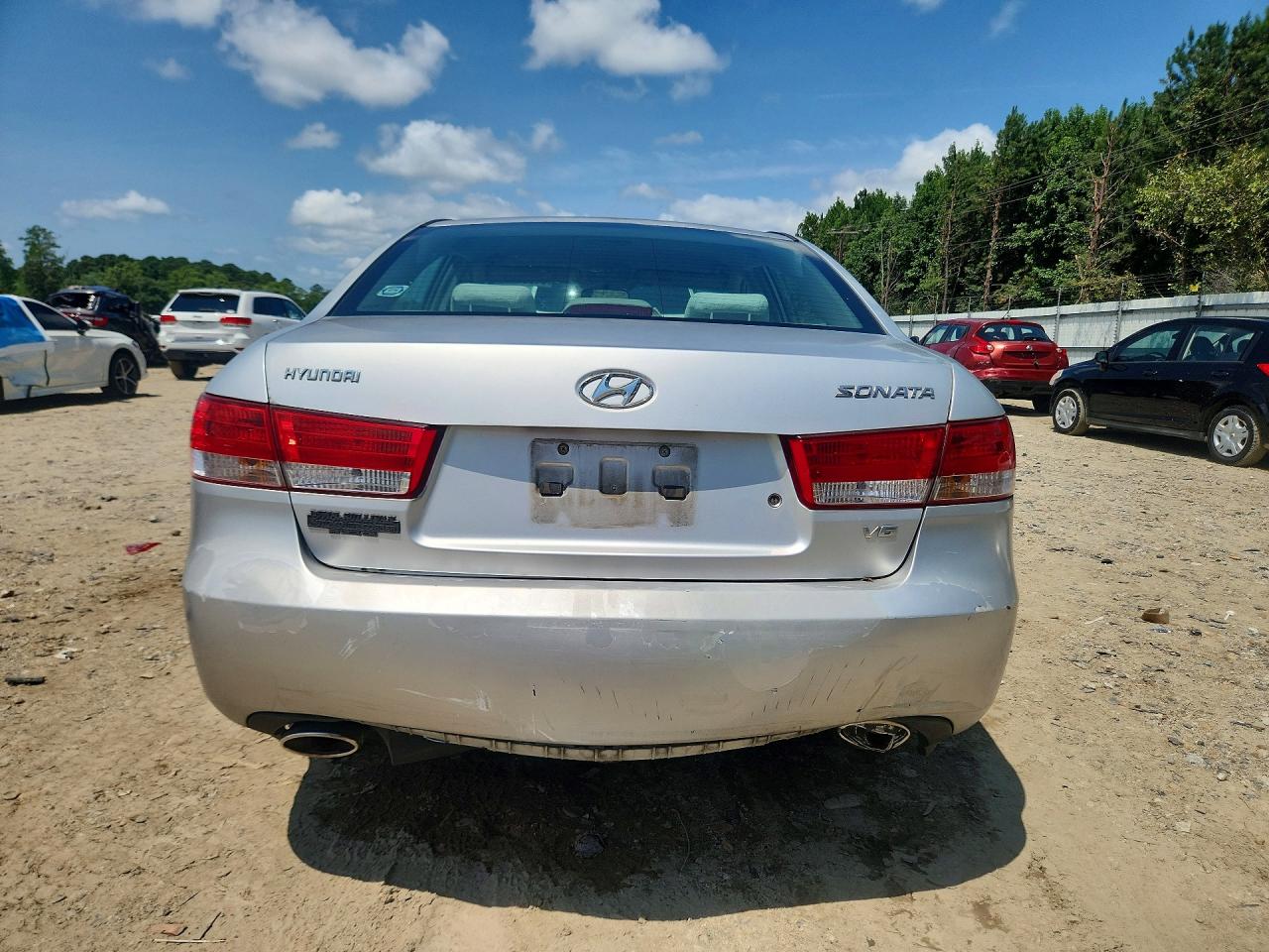 2007 Hyundai Sonata Se Silver vin: 5NPEU46F87H219427