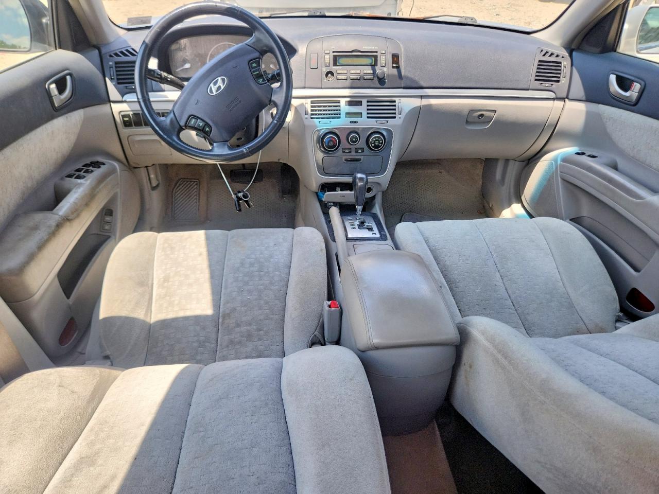 2007 Hyundai Sonata Se Silver vin: 5NPEU46F87H219427