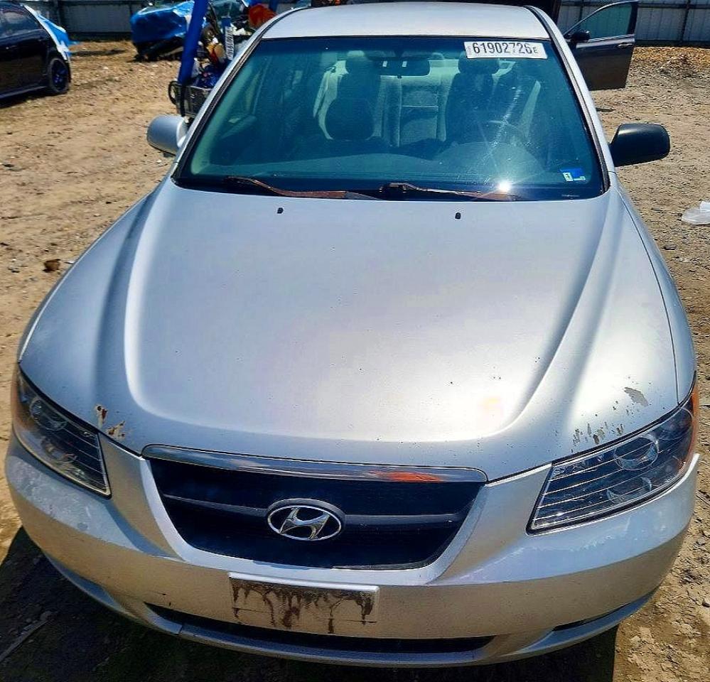 2007 Hyundai Sonata Se Silver vin: 5NPEU46F87H219427