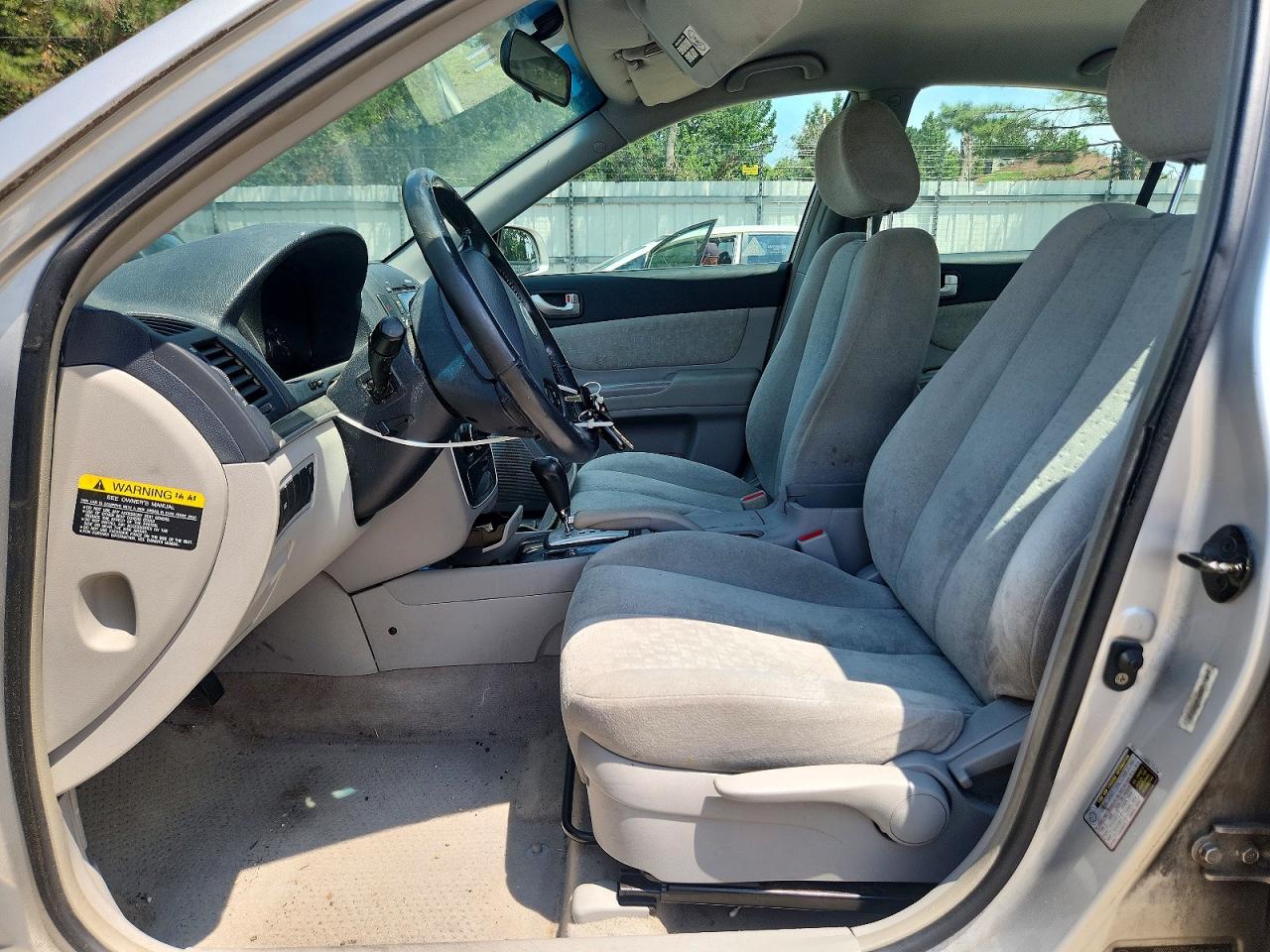 2007 Hyundai Sonata Se Silver vin: 5NPEU46F87H219427