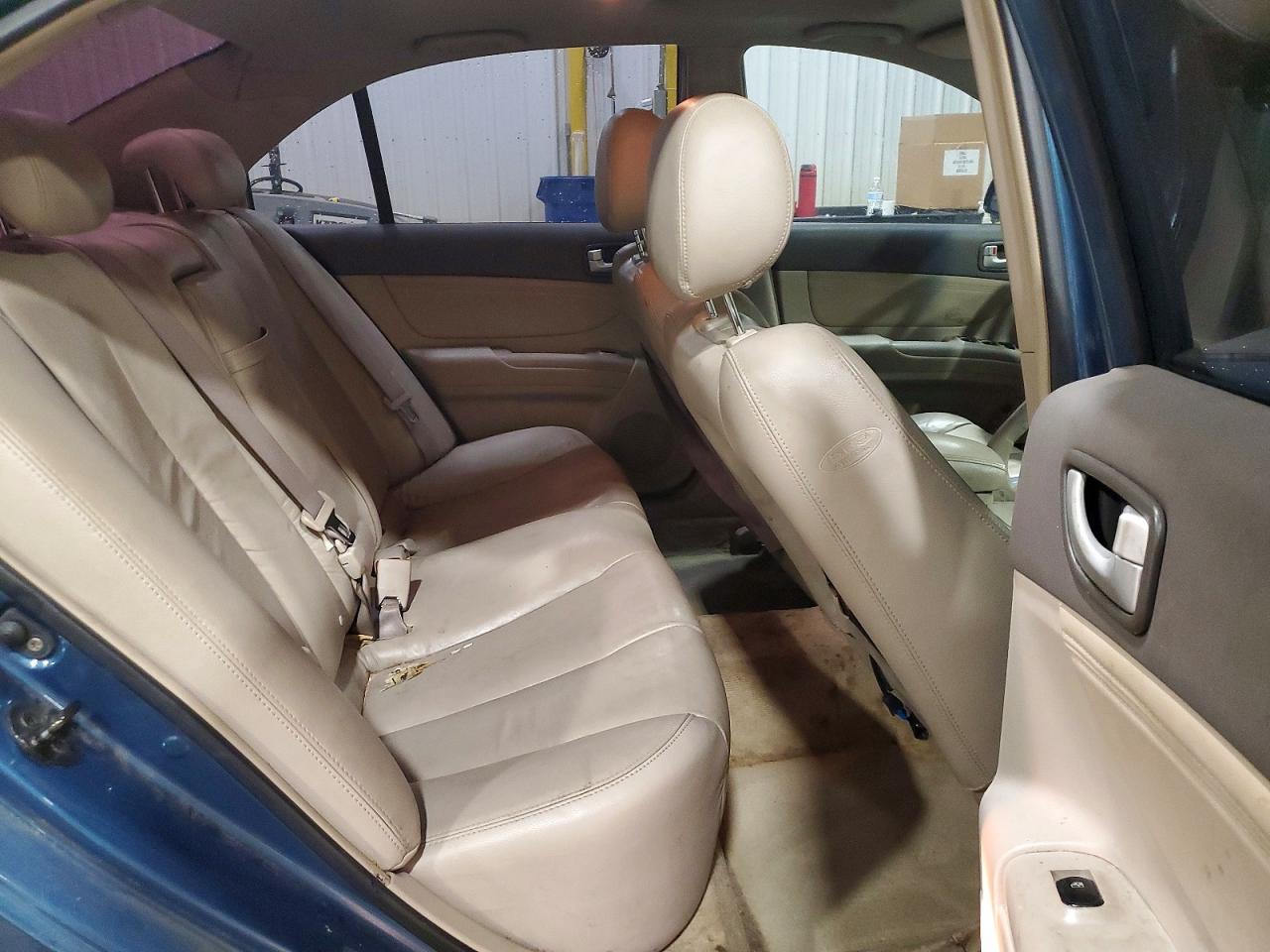 2007 Hyundai Sonata Se Blue vin: 5NPEU46F87H219959