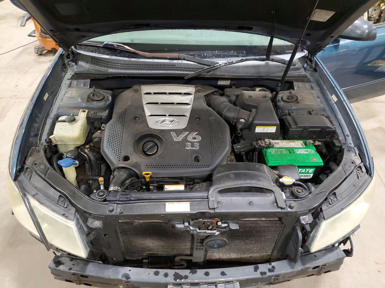 2007 Hyundai Sonata Se Blue vin: 5NPEU46F87H219959
