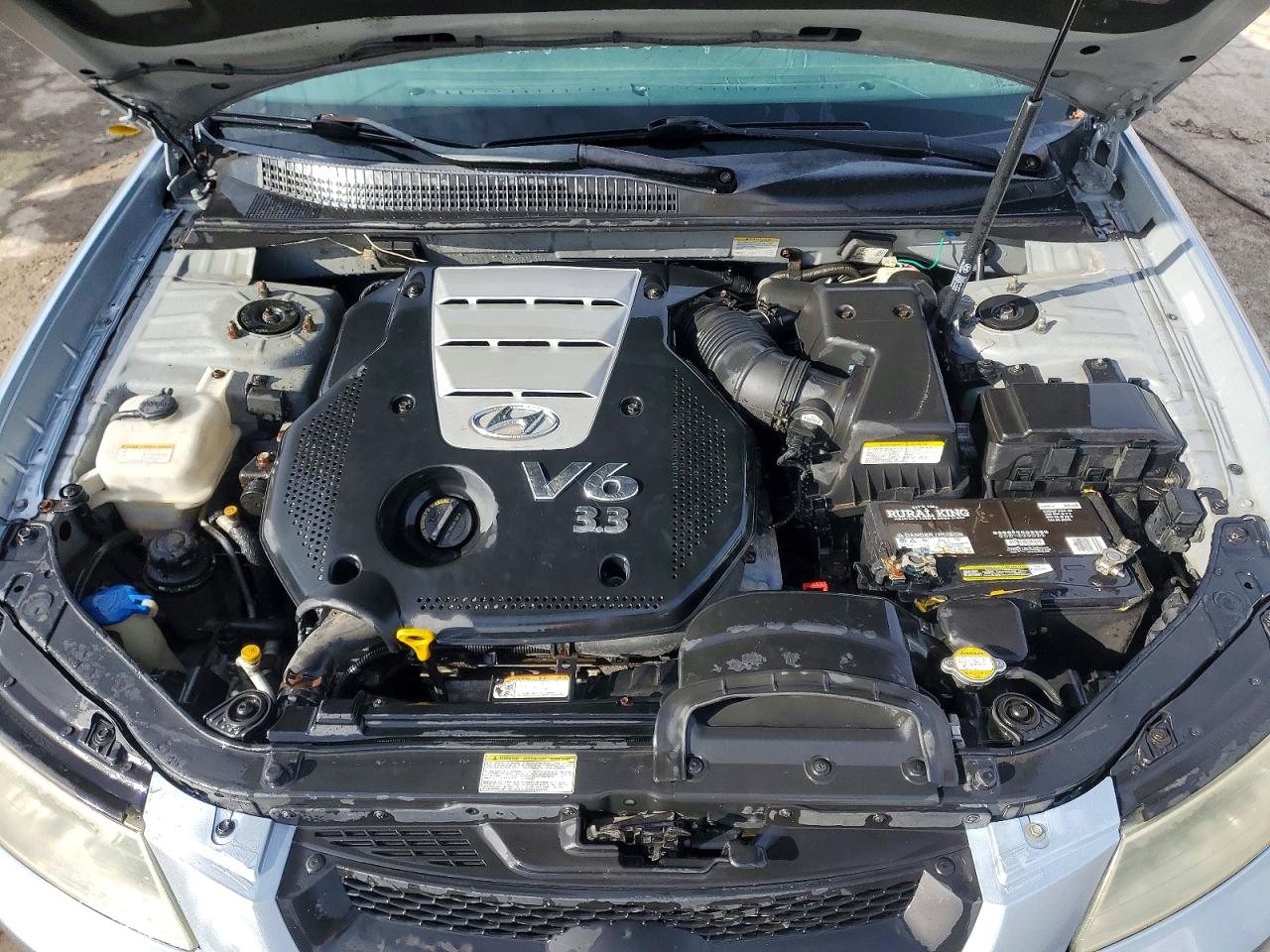 2007 Hyundai Sonata Se Серебряный vin: 5NPEU46F87H275108