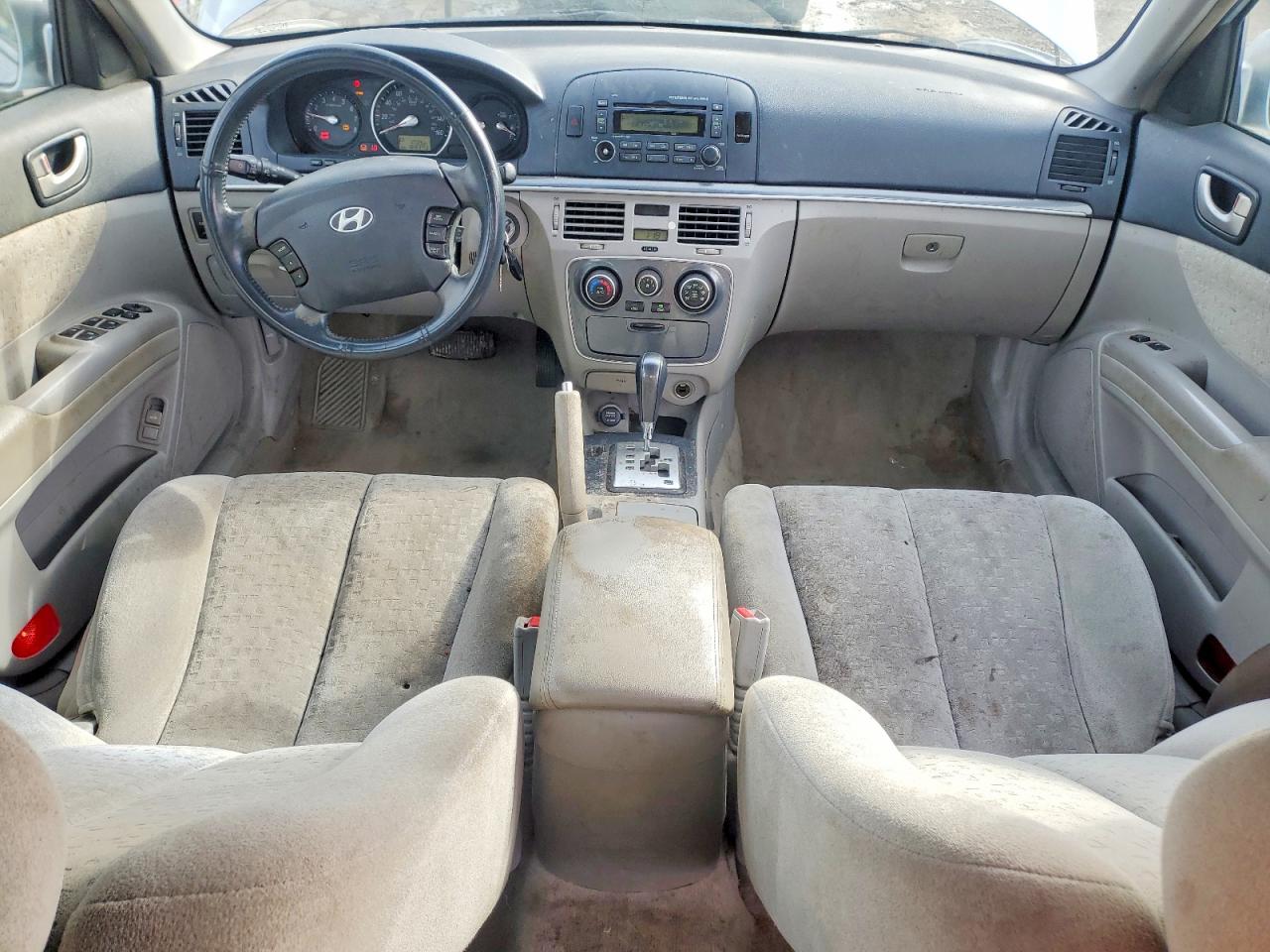 2007 Hyundai Sonata Se Серебряный vin: 5NPEU46F87H275108