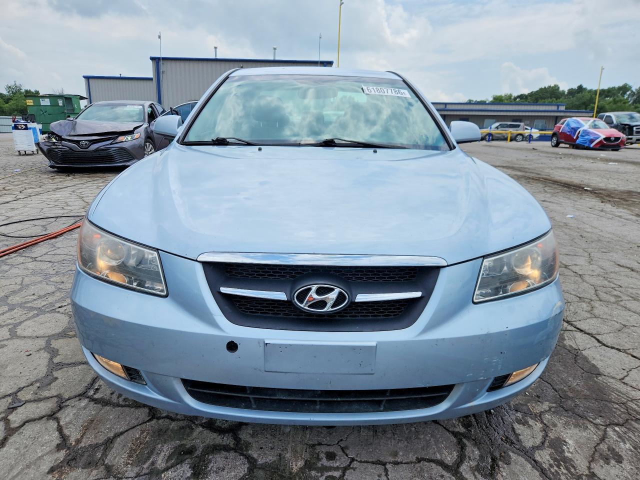 2008 Hyundai Sonata Se V6 Синий vin: 5NPEU46F88H361598