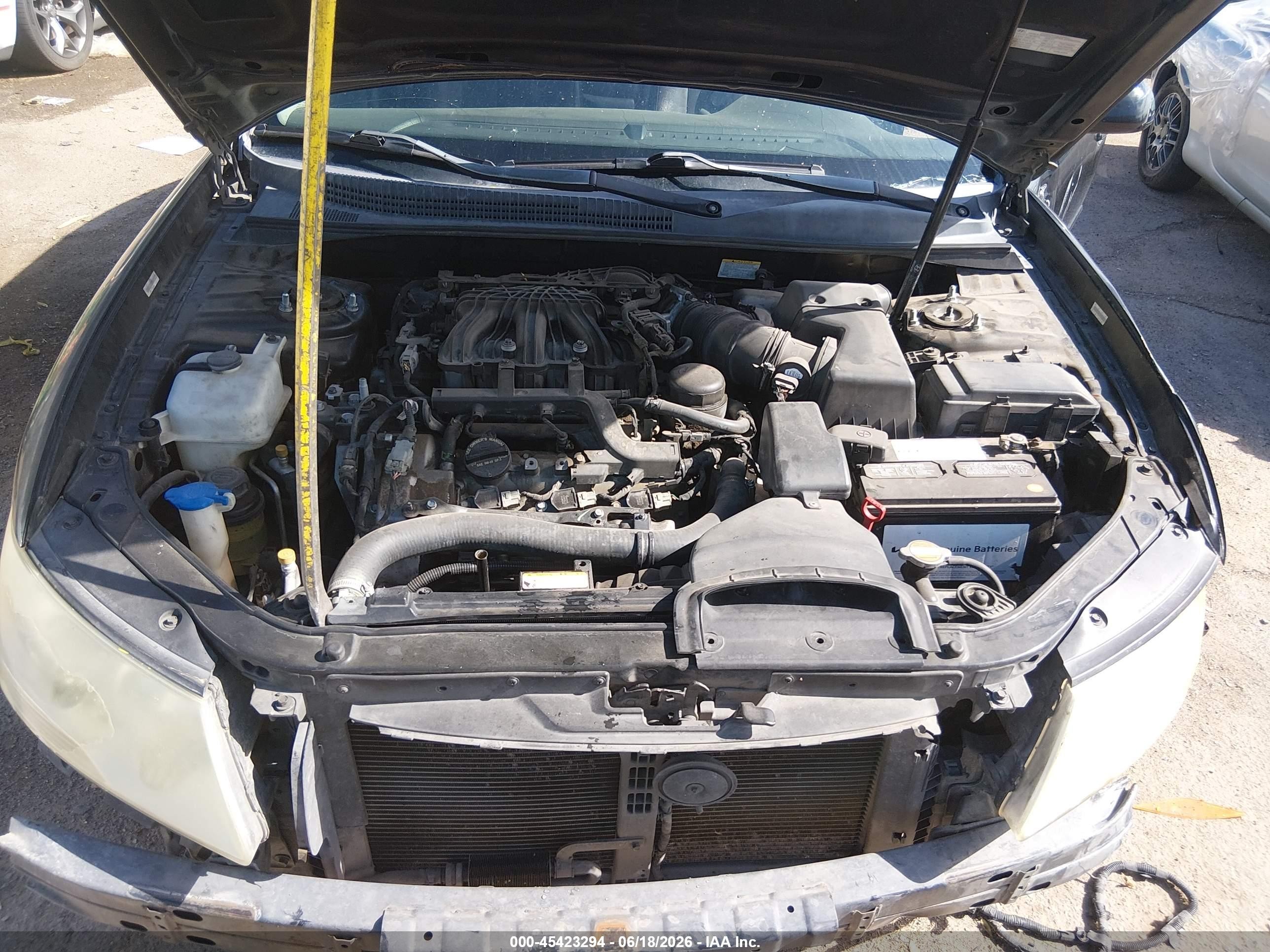 2009 Hyundai Sonata Se V6 Черный vin: 5NPEU46F89H435247