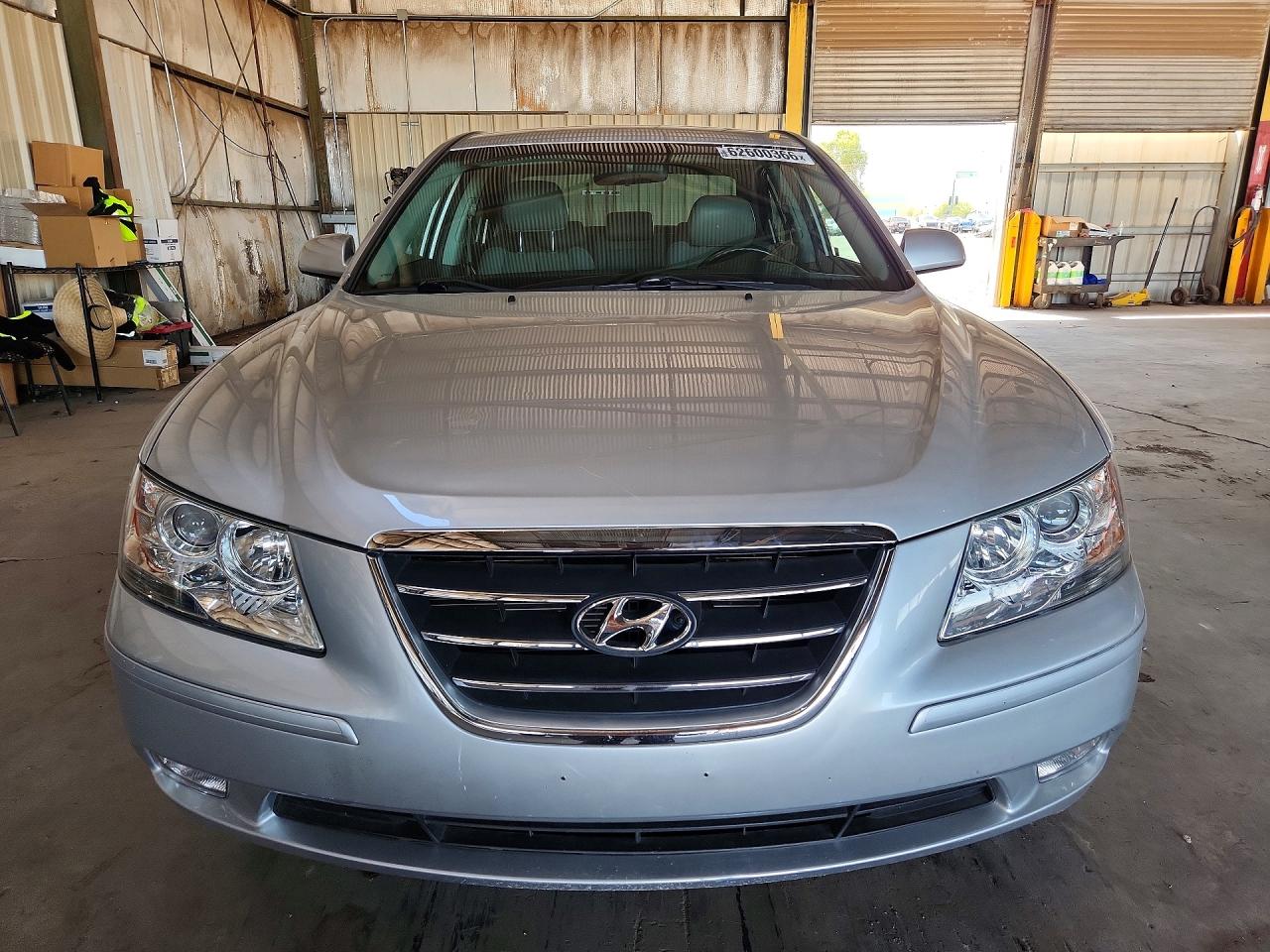 2009 Hyundai Sonata Se V6 Silver vin: 5NPEU46F89H526244