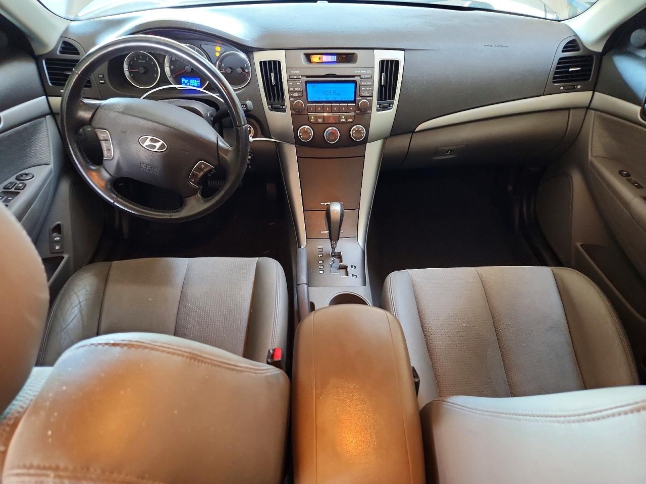 2009 Hyundai Sonata Se V6 Silver vin: 5NPEU46F89H526244