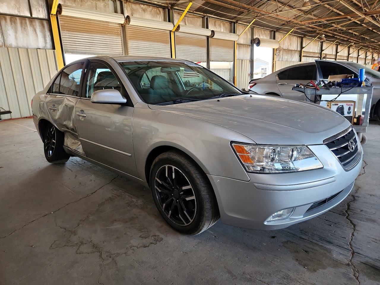 2009 Hyundai Sonata Se V6 Silver vin: 5NPEU46F89H526244