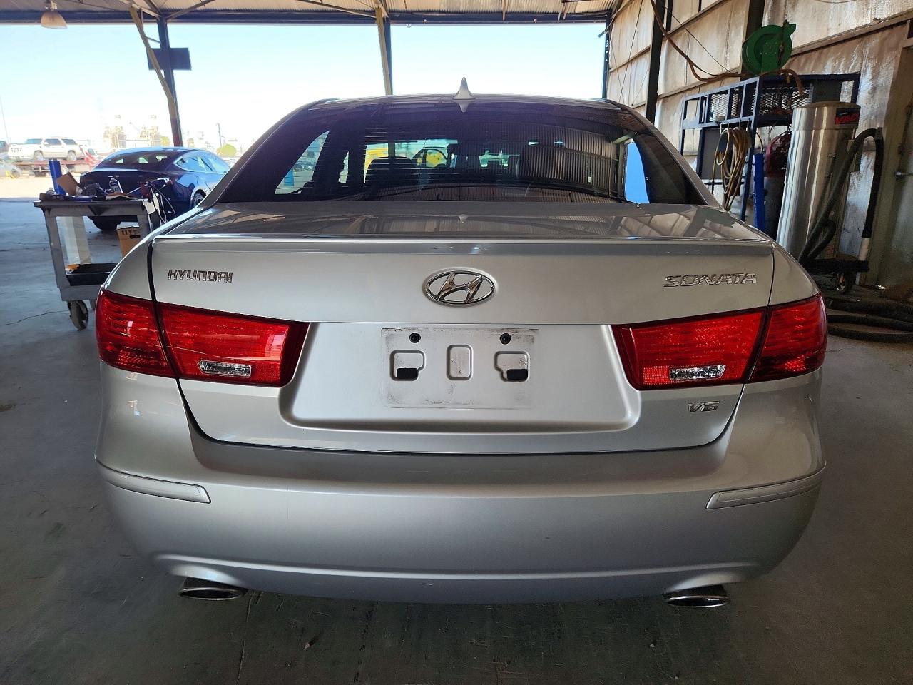 2009 Hyundai Sonata Se V6 Silver vin: 5NPEU46F89H526244