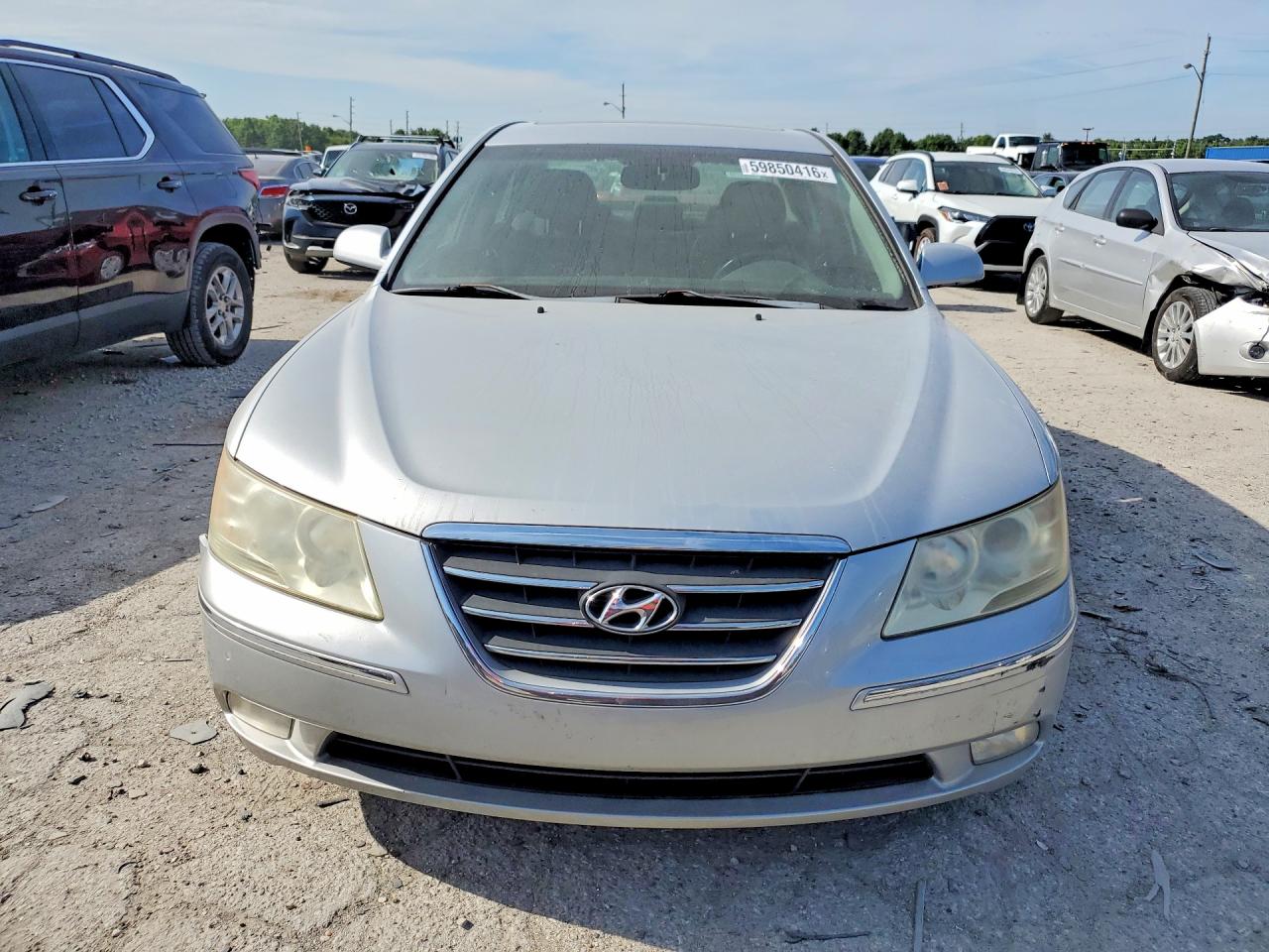 2009 Hyundai Sonata Limited V6 Silver vin: 5NPEU46F89H560538