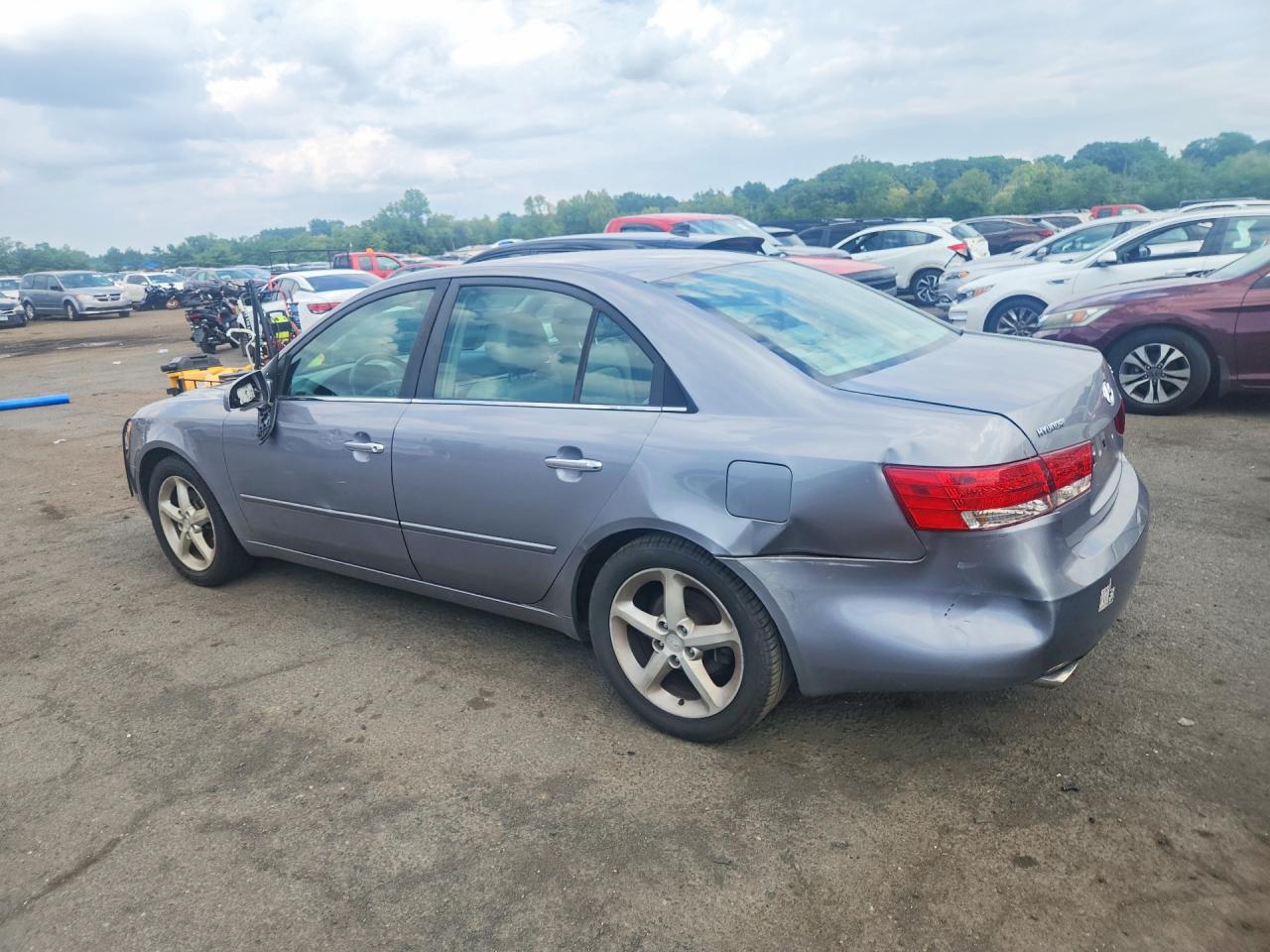 2006 Hyundai Sonata Gls V6 Blue vin: 5NPEU46F96H020613