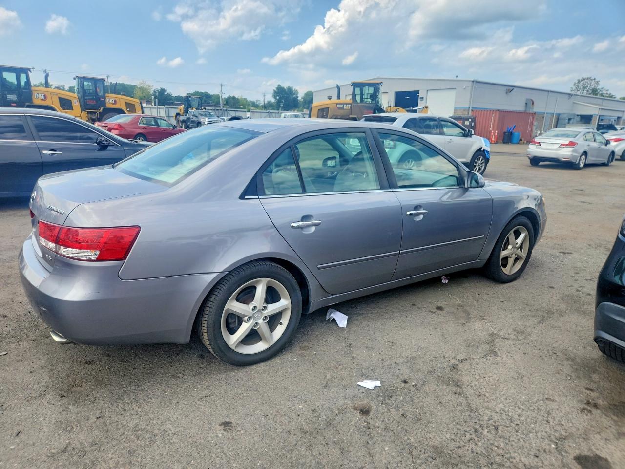 2006 Hyundai Sonata Gls V6 Blue vin: 5NPEU46F96H020613