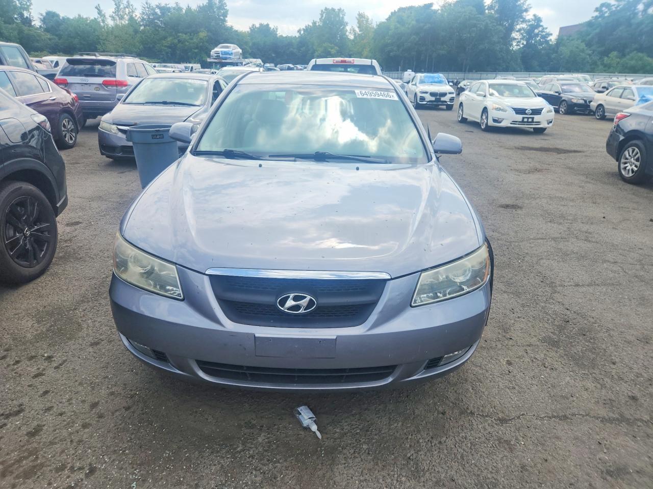 2006 Hyundai Sonata Gls V6 Blue vin: 5NPEU46F96H020613