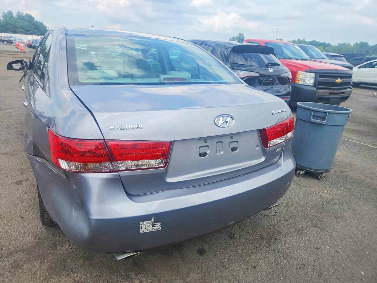 2006 Hyundai Sonata Gls V6 Blue vin: 5NPEU46F96H020613