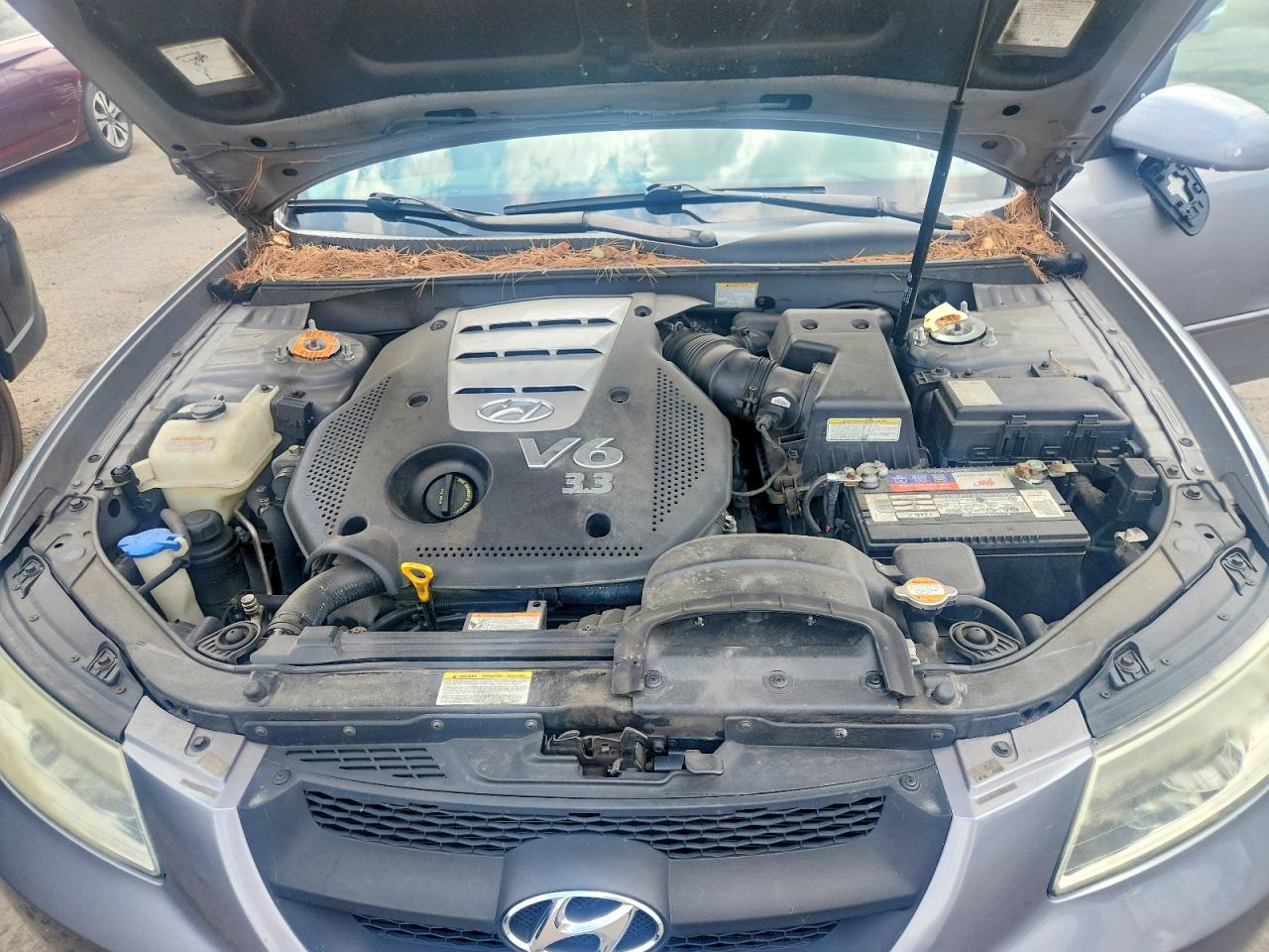 2006 Hyundai Sonata Gls V6 Blue vin: 5NPEU46F96H020613