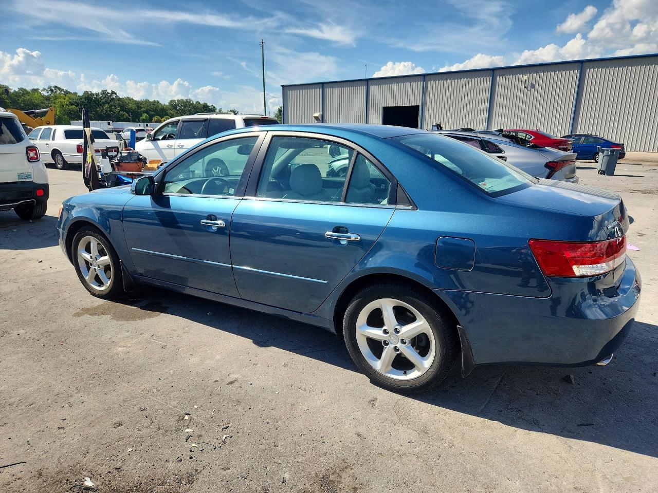 2006 Hyundai Sonata Gls V6 Blue vin: 5NPEU46F96H021468
