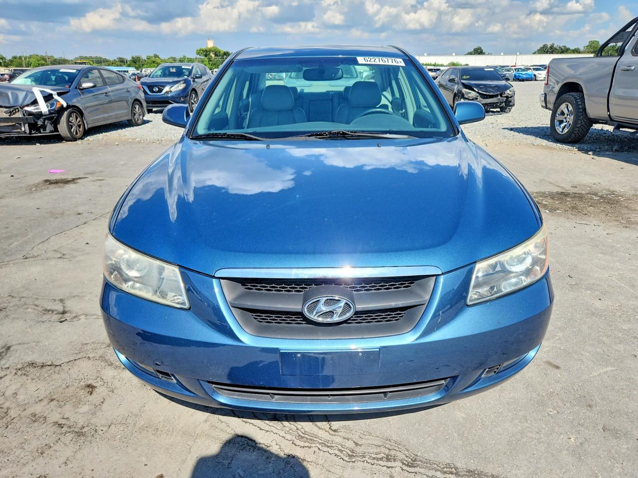2006 Hyundai Sonata Gls V6 Blue vin: 5NPEU46F96H021468