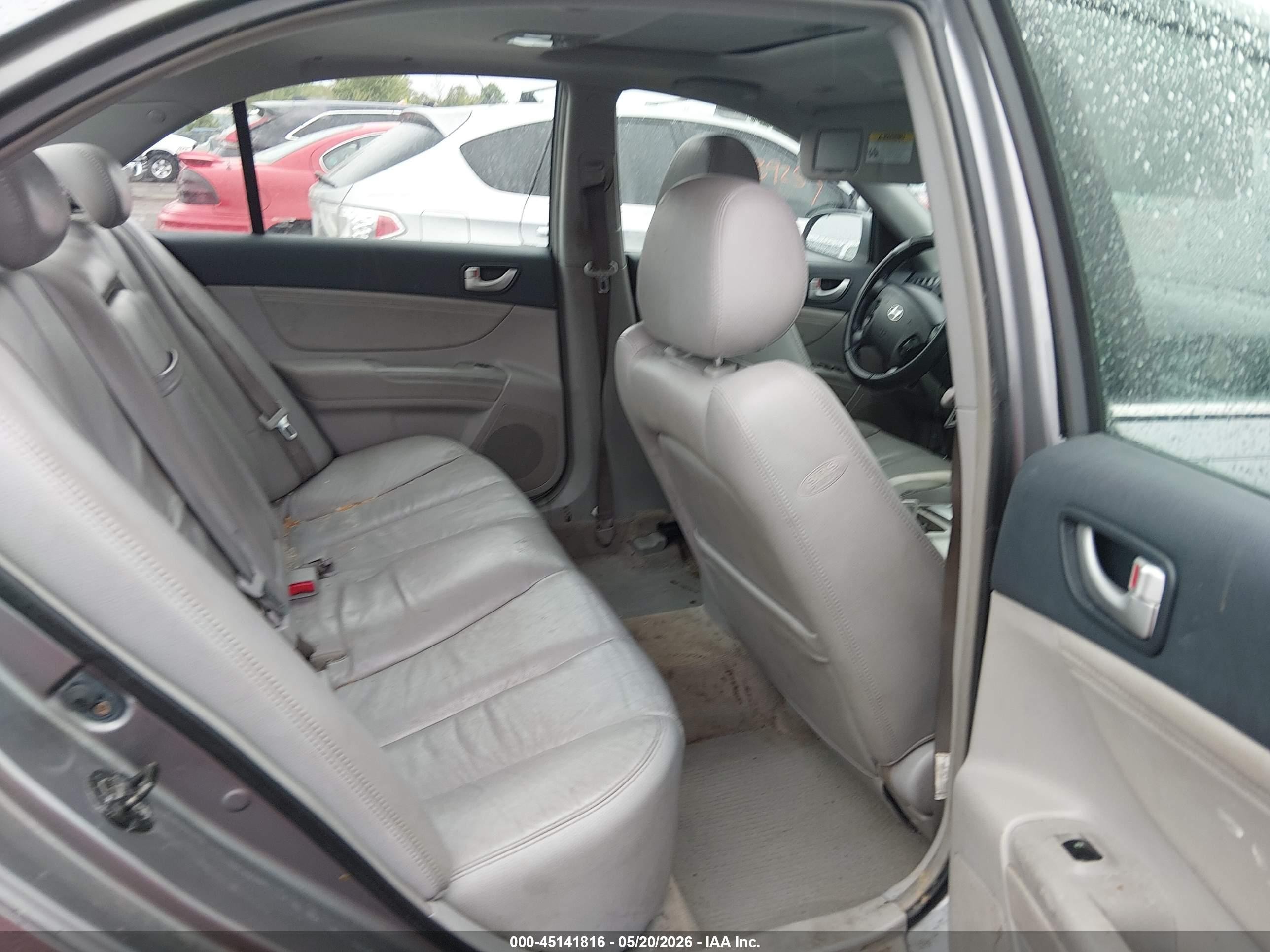 2006 Hyundai Sonata   Gray vin: 5NPEU46F96H042773