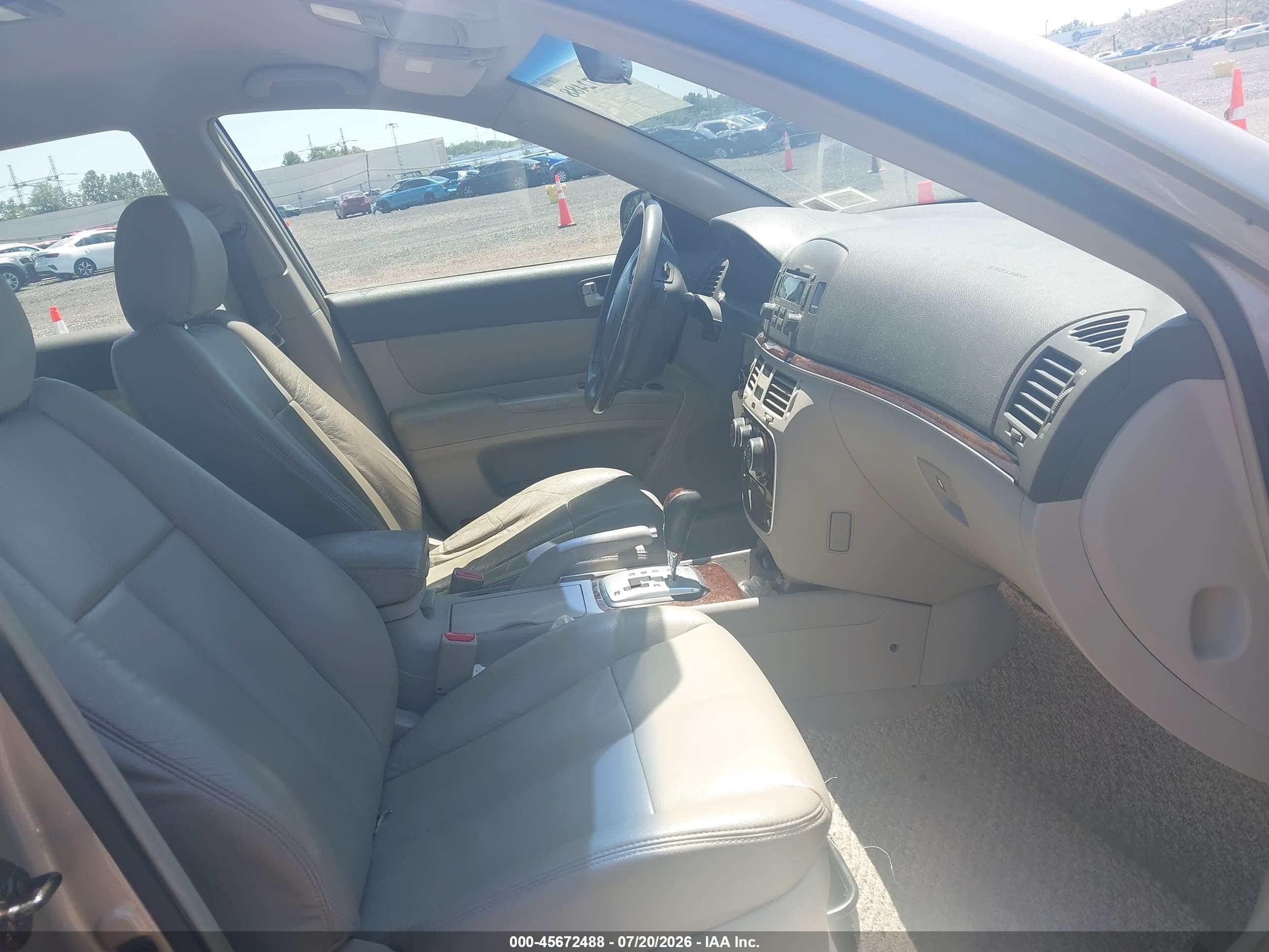 2006 Hyundai Sonata Gls V6/lx V6 Gold vin: 5NPEU46F96H044300