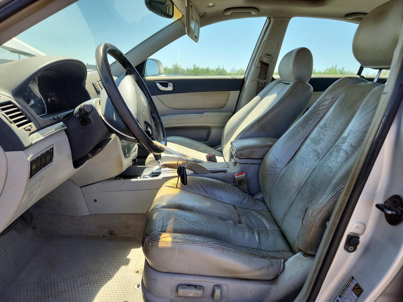 2006 Hyundai Sonata Gls V6 Silver vin: 5NPEU46F96H046497