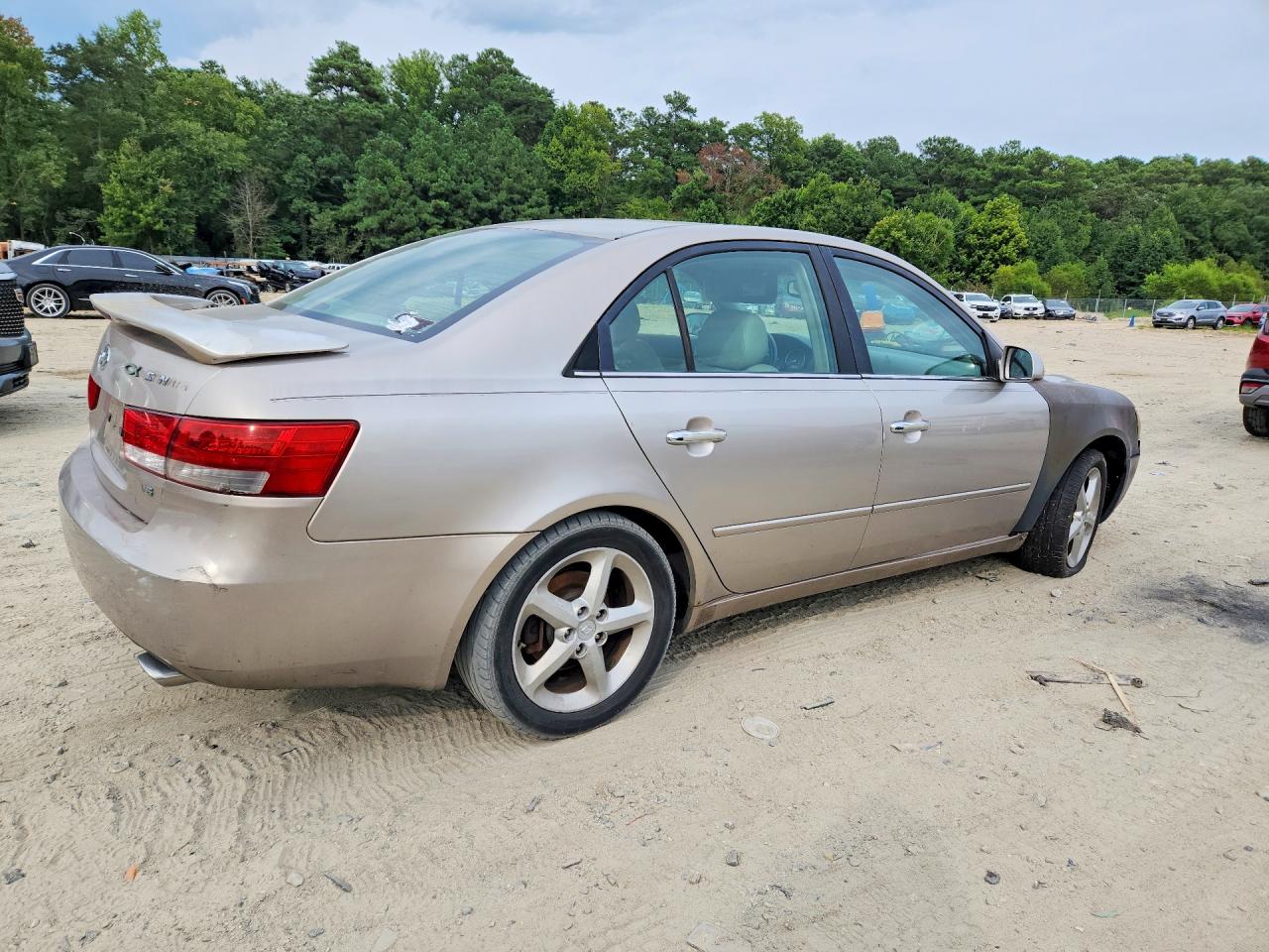 2006 Hyundai Sonata Gls V6 Tan vin: 5NPEU46F96H057919