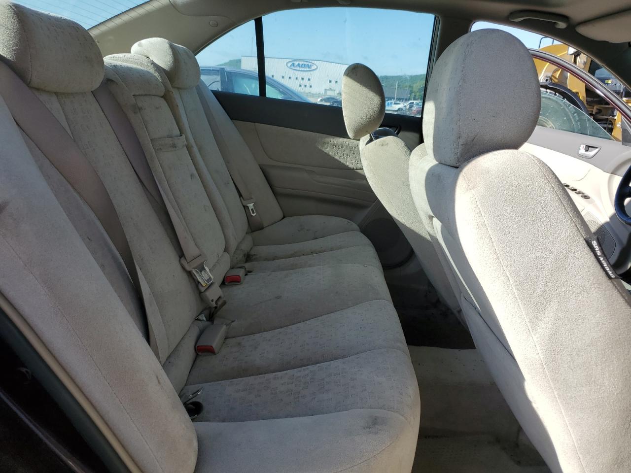 2006 Hyundai Sonata Gls Maroon vin: 5NPEU46F96H080925