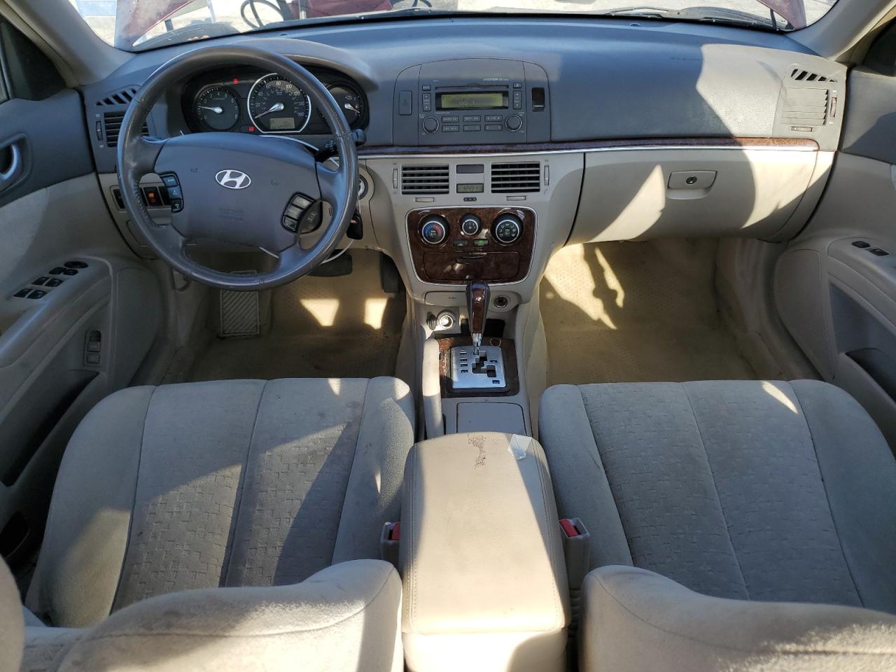 2006 Hyundai Sonata Gls Maroon vin: 5NPEU46F96H080925