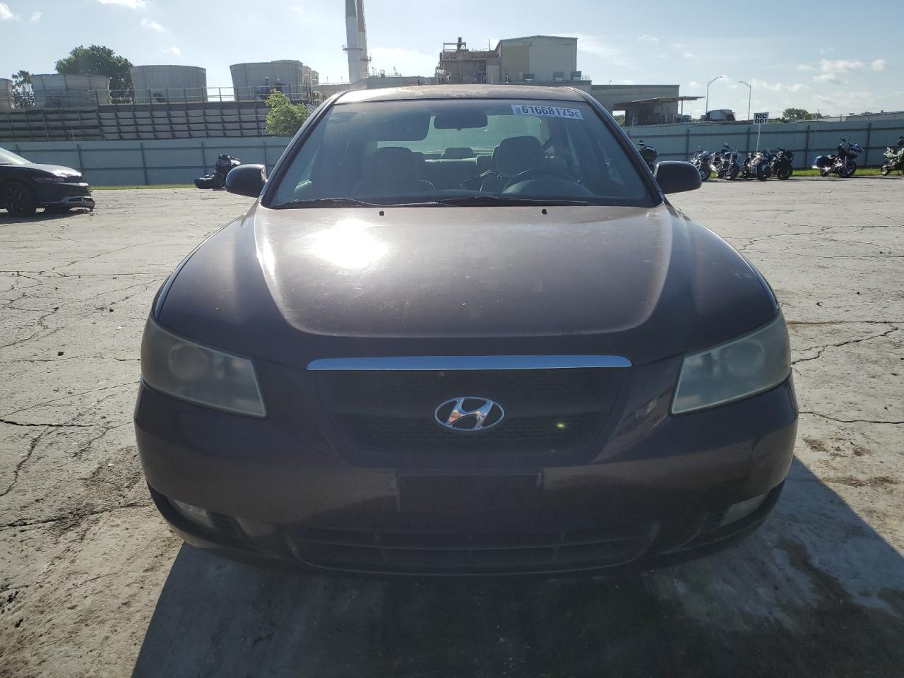 2006 Hyundai Sonata Gls Maroon vin: 5NPEU46F96H080925