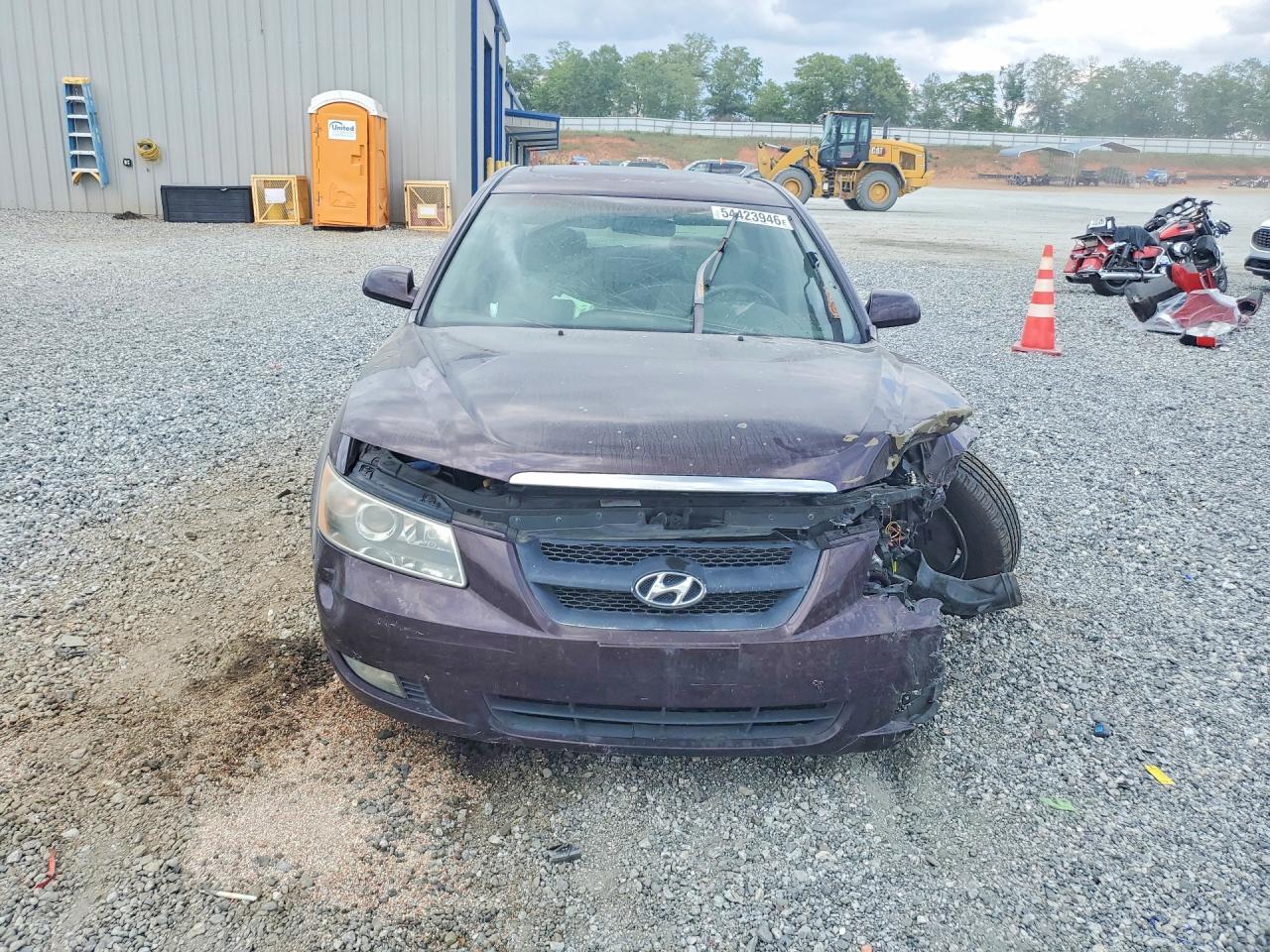 2006 Hyundai Sonata Gls V6 Purple vin: 5NPEU46F96H099197