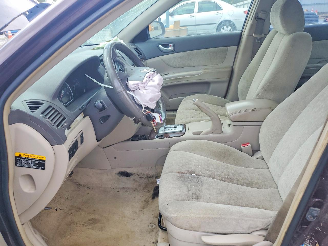 2006 Hyundai Sonata Gls V6 Purple vin: 5NPEU46F96H099197
