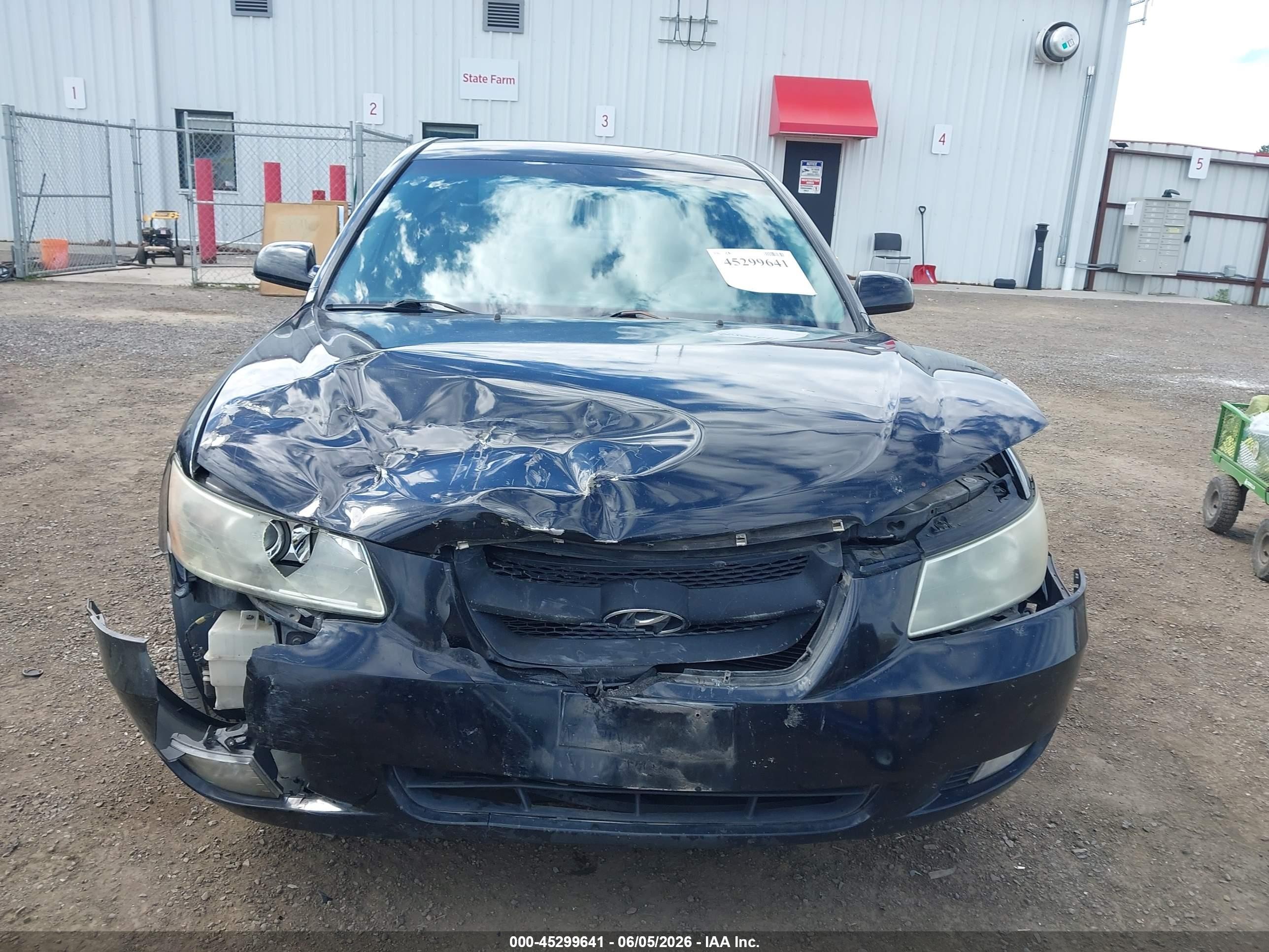 2007 Hyundai Sonata Limited/se V6 Black vin: 5NPEU46F97H161604