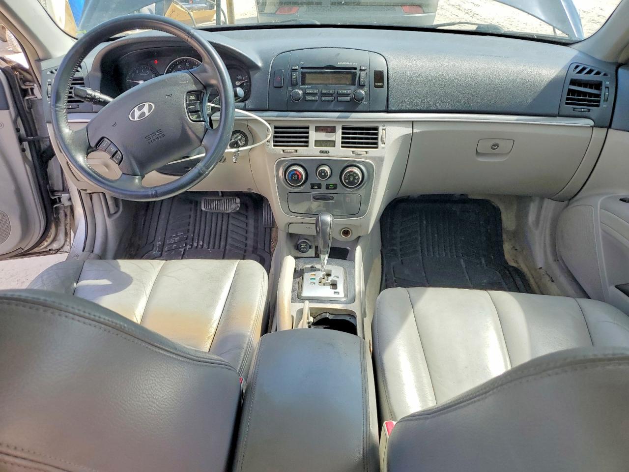 2007 Hyundai Sonata Se Silver vin: 5NPEU46F97H167967