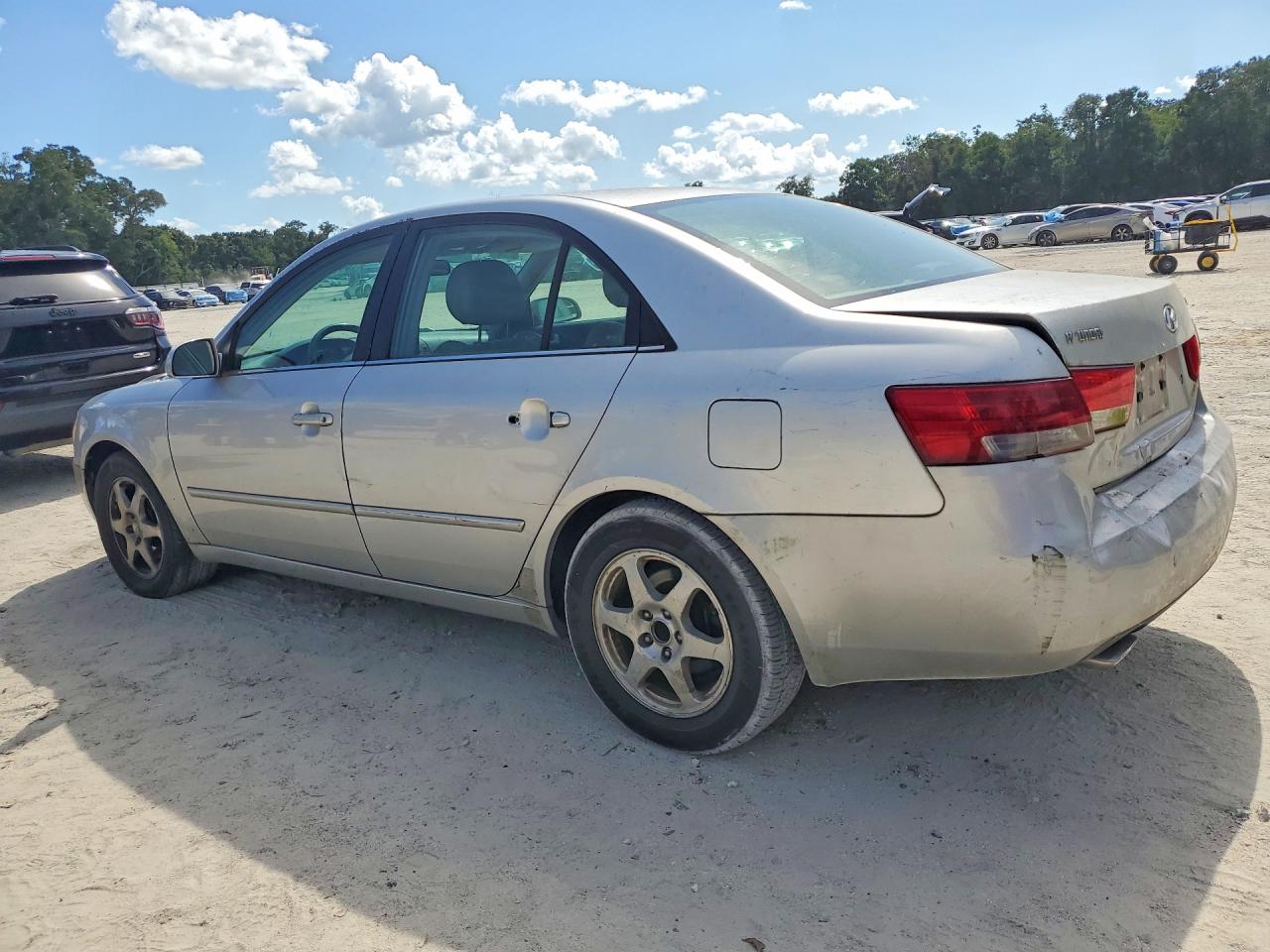 2007 Hyundai Sonata Se Silver vin: 5NPEU46F97H167967