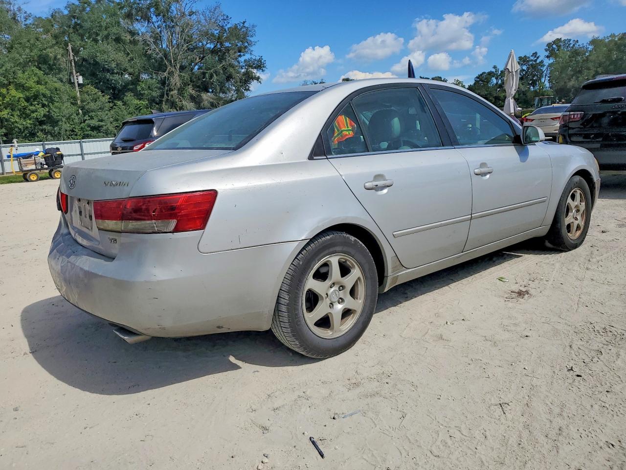 2007 Hyundai Sonata Se Silver vin: 5NPEU46F97H167967