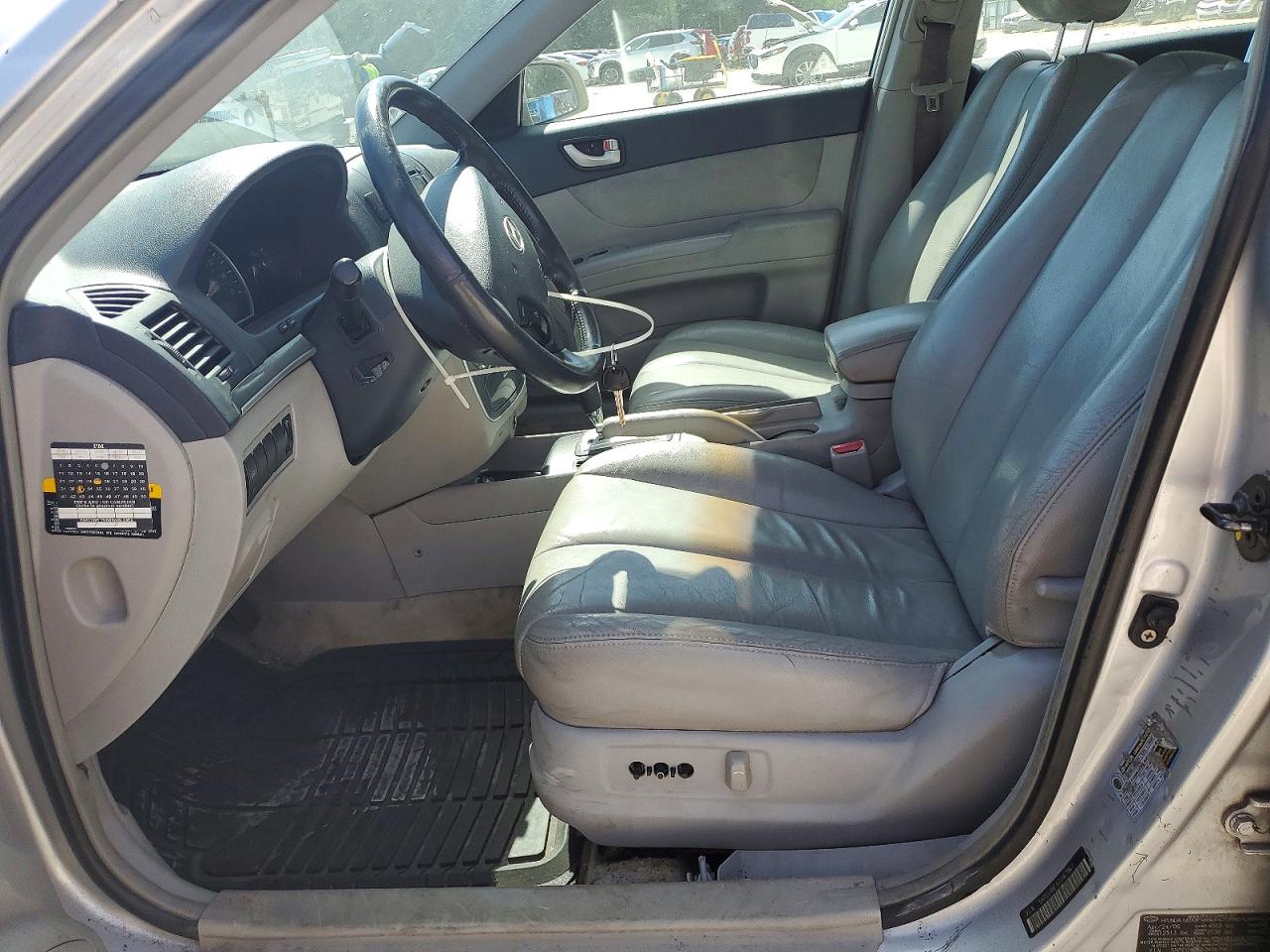 2007 Hyundai Sonata Se Silver vin: 5NPEU46F97H167967