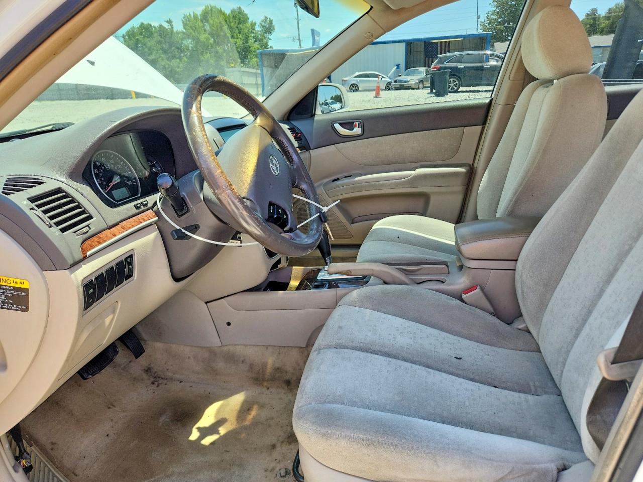 2007 Hyundai Sonata Se Белый vin: 5NPEU46F97H182226