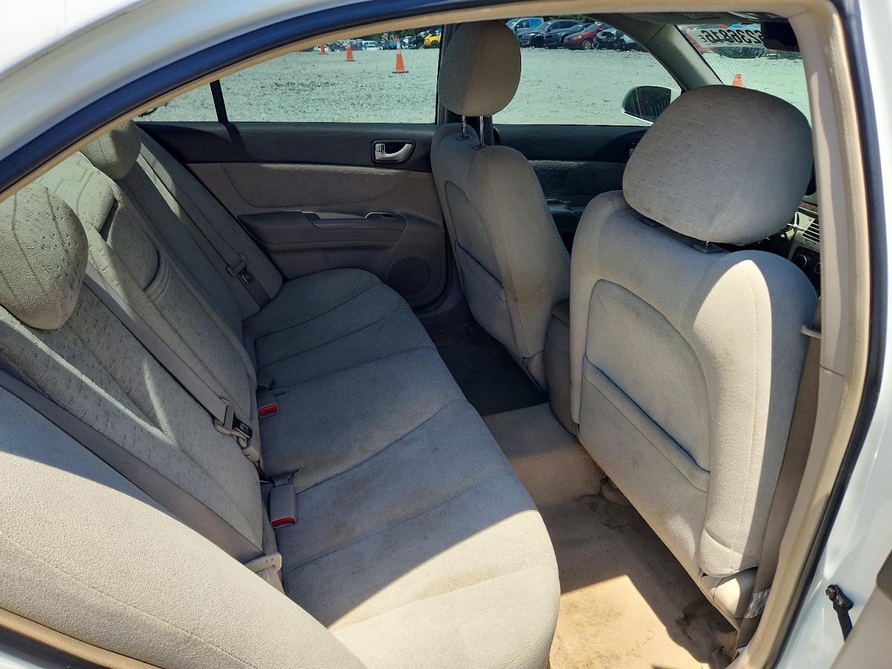 2007 Hyundai Sonata Se Белый vin: 5NPEU46F97H182226