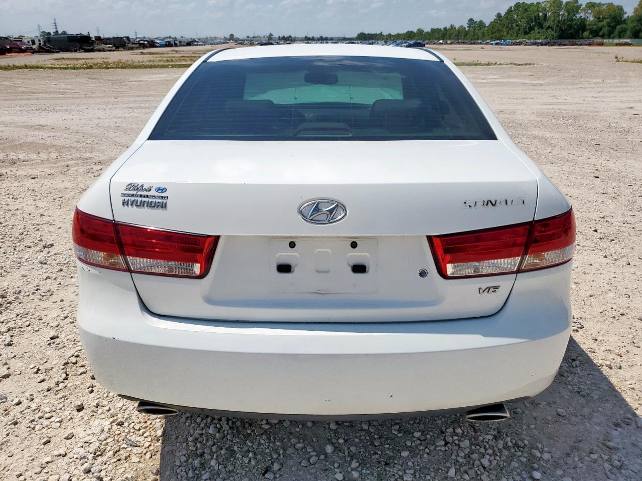 2007 Hyundai Sonata Se Белый vin: 5NPEU46F97H238973