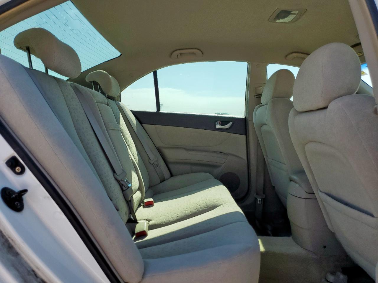 2007 Hyundai Sonata Se Белый vin: 5NPEU46F97H238973